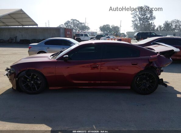 2C3CDXCT7MH643774 2021 DODGE CHARGER Burgundy 