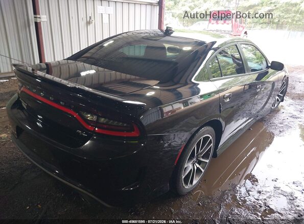 2C3CDXCT7MH672207 2021 DODGE CHARGER Black Задня права чверть