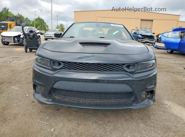 2C3CDXCT7NH221425 2022 DODGE CHARGER Черный Вид спереди