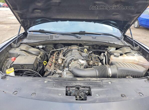 2C3CDXCT7NH221425 2022 DODGE CHARGER Черный Вид задней части салона
