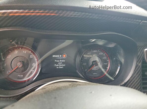 2C3CDXCT7NH221425 2022 DODGE CHARGER Черный Вид щитка приборов