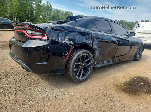 2C3CDXCT7PH524997 2023 DODGE CHARGER Black უკანა მარჯვენა
