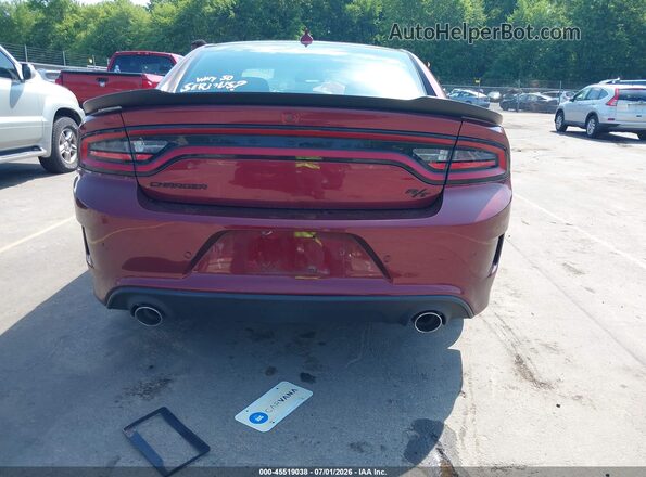 2C3CDXCT7PH663723 2023 DODGE CHARGER Burgundy 