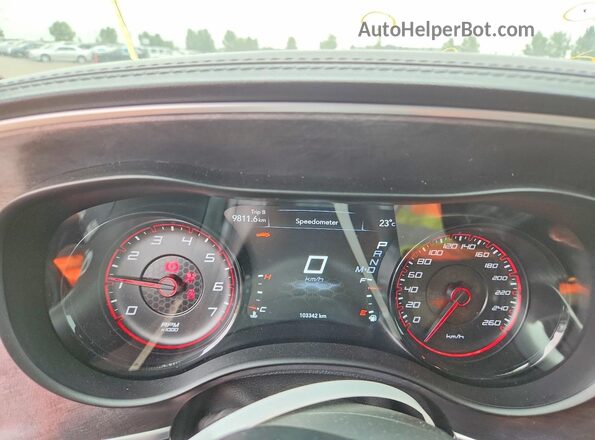 2C3CDXCT7PH681705 2023 DODGE CHARGER Оранжевый Вид щитка приборов