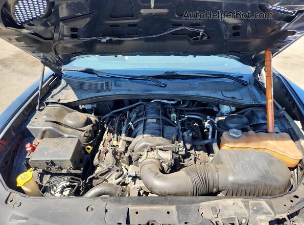 2C3CDXCT8GH285394 2016 DODGE CHARGER Черный Вид задней части салона