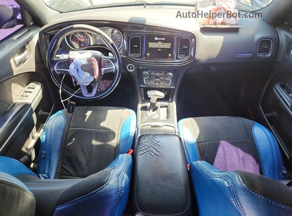 2C3CDXCT8GH285394 2016 DODGE CHARGER Черный Вид панели приборов