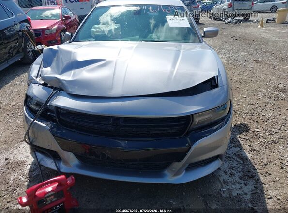 2C3CDXCT8HH559162 2017 DODGE CHARGER Silver Vista interior trasera