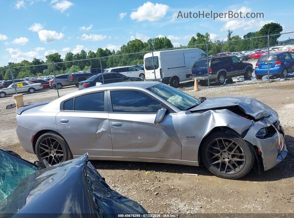 2C3CDXCT8HH559162 2017 DODGE CHARGER Silver Vista interior de 360 grados