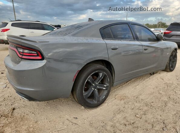 2C3CDXCT8JH124809 2018 DODGE CHARGER Gray Tył prawy
