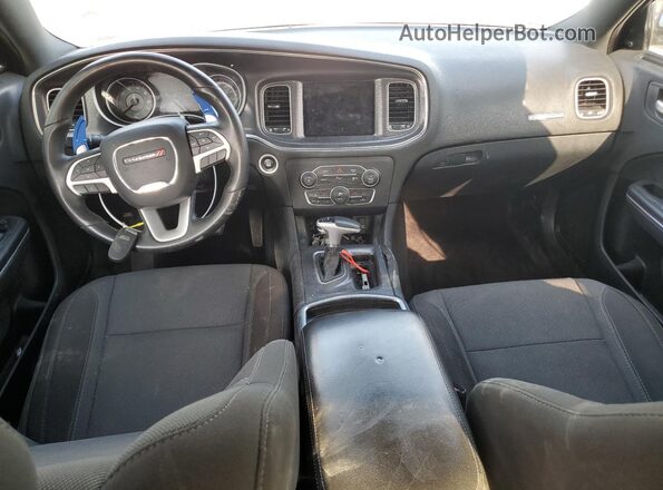 2C3CDXCT8JH124809 2018 DODGE CHARGER Gray Widok deski rozdzielczej
