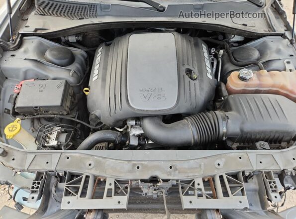 2C3CDXCT8JH124809 2018 DODGE CHARGER Gray Widok wnętrza z tyłu