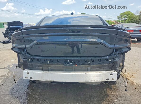 2C3CDXCT8JH203428 2018 DODGE CHARGER Black Rear view