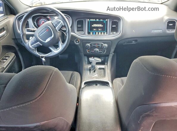 2C3CDXCT8JH203428 2018 DODGE CHARGER Black Dashboard view