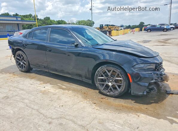 2C3CDXCT8JH203428 2018 DODGE CHARGER Black Front right