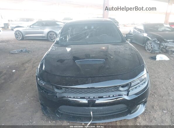 2C3CDXCT8KH584151 2019 DODGE CHARGER Black Вид панелі приладів