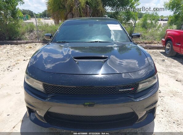 2C3CDXCT8KH721590 2019 DODGE CHARGER Black Widok zestawu wskaźników
