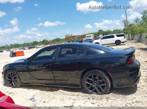 2C3CDXCT8KH721590 2019 DODGE CHARGER Black Widok wnętrza 360 stopni