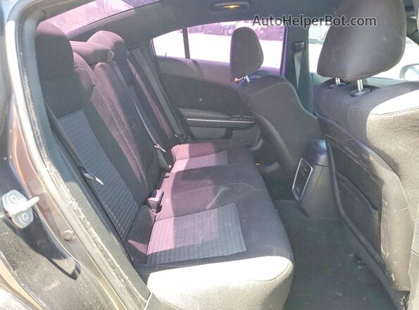 2C3CDXCT8LH163032 2020 DODGE CHARGER Gray Vista de los asientos traseros