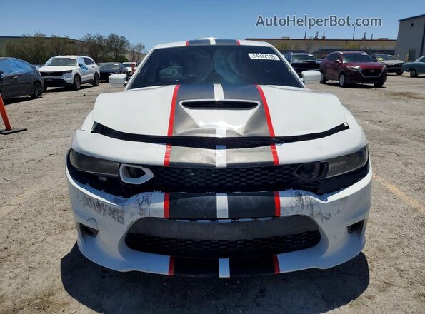 2C3CDXCT8MH527354 2021 DODGE CHARGER Белый Вид спереди