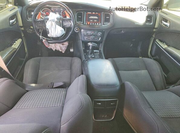 2C3CDXCT8MH527354 2021 DODGE CHARGER Белый Вид панели приборов