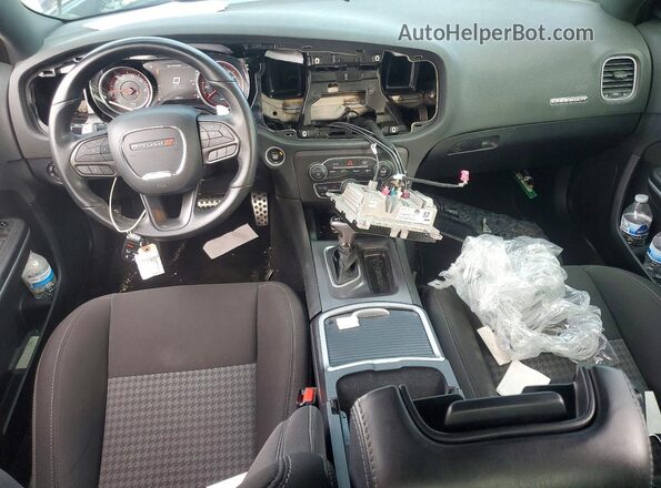 2C3CDXCT8MH605910 2021 DODGE CHARGER Black Widok deski rozdzielczej