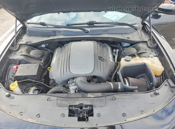 2C3CDXCT8MH605910 2021 DODGE CHARGER Black Widok wnętrza z tyłu