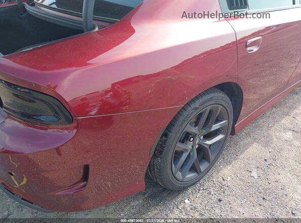 2C3CDXCT8NH261707 2022 DODGE CHARGER Burgundy 