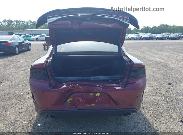 2C3CDXCT8NH261707 2022 DODGE CHARGER Burgundy 