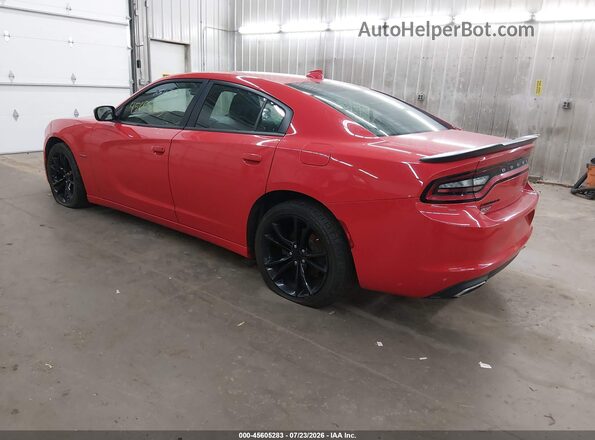 2C3CDXCT9GH216147 2016 DODGE CHARGER Red უკანა მარცხენა