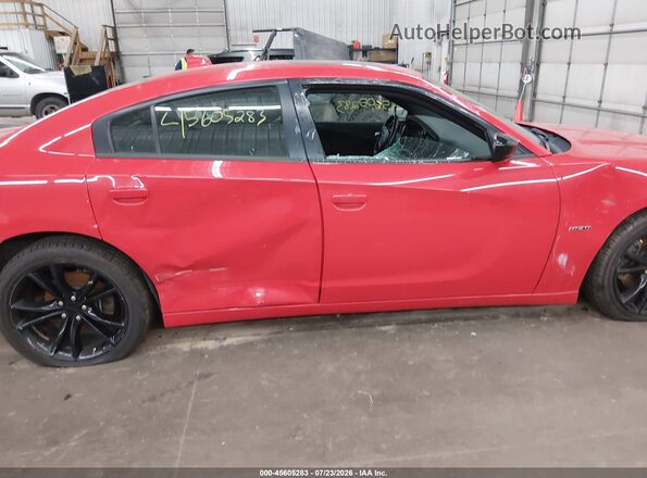 2C3CDXCT9GH216147 2016 DODGE CHARGER Red წინა ხედი