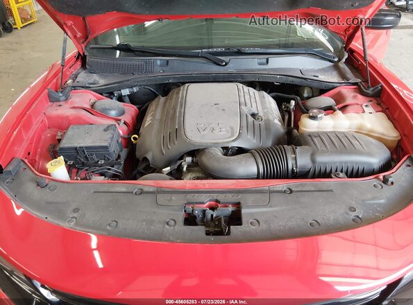 2C3CDXCT9GH216147 2016 DODGE CHARGER Red უკანა ხედი