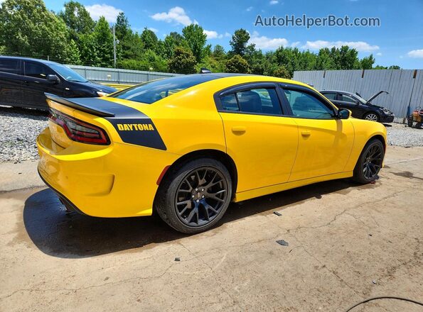 2C3CDXCT9HH544492 2017 DODGE CHARGER Желтый Задняя правая четверть