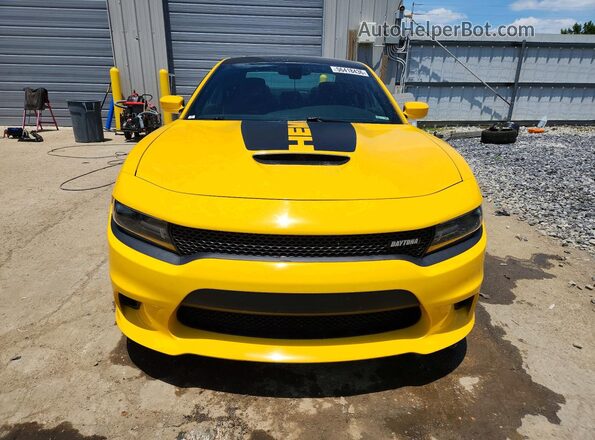 2C3CDXCT9HH544492 2017 DODGE CHARGER Желтый Вид спереди