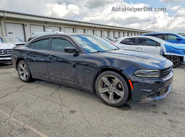 2C3CDXCT9HH576424 2017 DODGE CHARGER Black Առջևի աջ