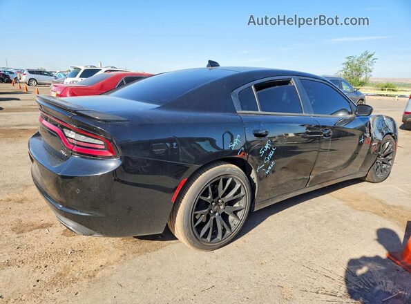 2C3CDXCT9HH614055 2017 DODGE CHARGER Черный Задняя правая четверть