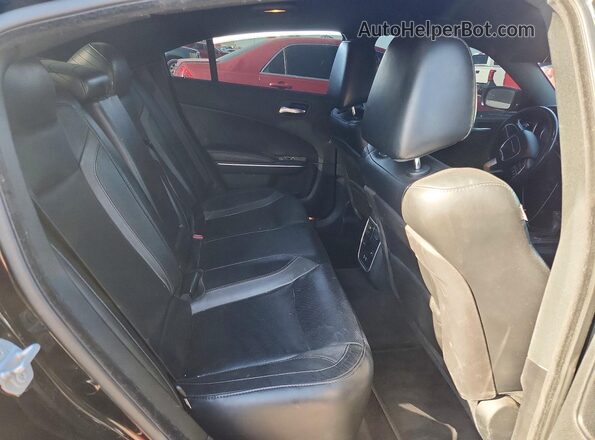 2C3CDXCT9HH614055 2017 DODGE CHARGER Черный Вид задних сидений