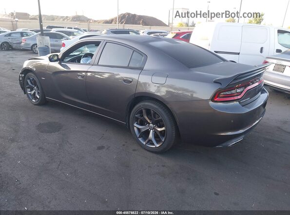 2C3CDXCT9HH643944 2017 DODGE CHARGER Серый Задняя левая четверть