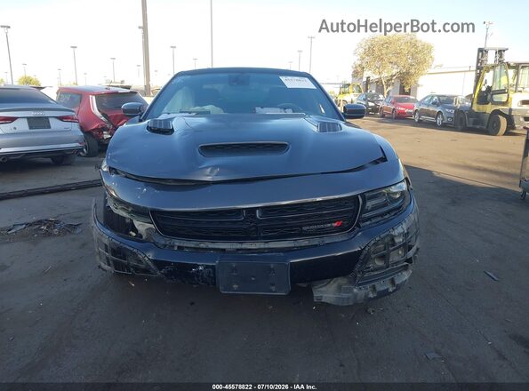 2C3CDXCT9HH643944 2017 DODGE CHARGER Серый Вид задней части салона