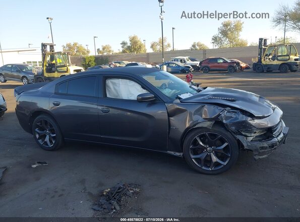 2C3CDXCT9HH643944 2017 DODGE CHARGER Серый Панорамный вид салона 360°