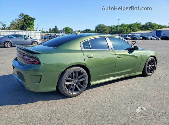 2C3CDXCT9LH208575 2020 DODGE CHARGER Green Rear right