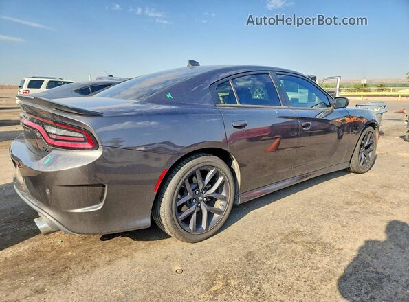 2C3CDXCT9LH248039 2020 DODGE CHARGER Charcoal Հետևի աջ