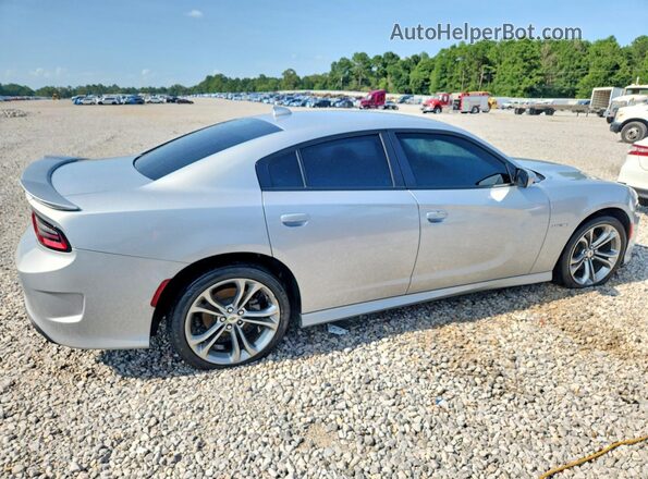 2C3CDXCT9MH638656 2021 DODGE CHARGER Silver Rear right
