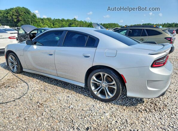 2C3CDXCT9MH638656 2021 DODGE CHARGER Silver Rear left