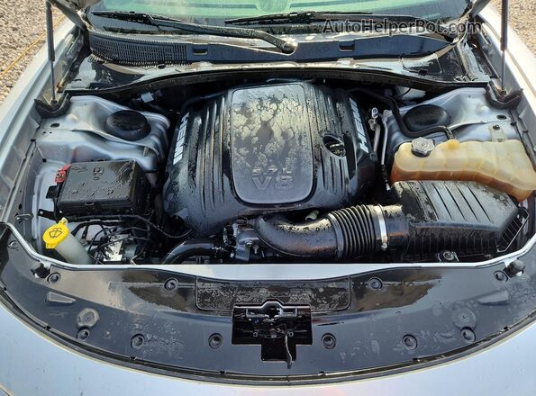 2C3CDXCT9MH638656 2021 DODGE CHARGER Silver Rear interior view