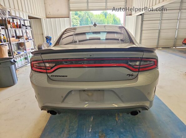 2C3CDXCT9NH208708 2022 DODGE CHARGER Серый Вид сзади