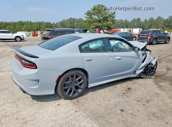 2C3CDXCT9NH240445 2022 DODGE CHARGER Серый Задняя правая четверть
