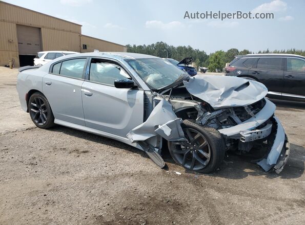 2C3CDXCT9NH240445 2022 DODGE CHARGER Серый Вид наклейки с VIN-кодом