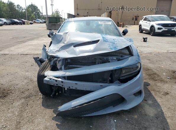 2C3CDXCT9NH240445 2022 DODGE CHARGER Серый Панорамный вид салона 360°