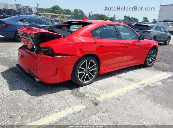 2C3CDXCT9PH604544 2023 DODGE CHARGER Orange Tył prawy
