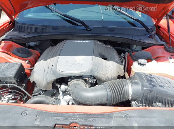 2C3CDXCT9PH604544 2023 DODGE CHARGER Orange Widok z tyłu